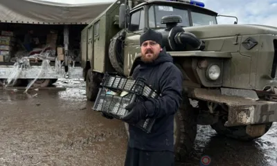 Орловским бойцам, сражающимся под Бахмутом, доставили большой гуманитарный груз