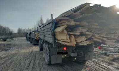 Из Орла десантникам на курское приграничье передали пиломатериалы