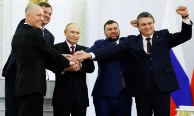 30 сентября — День воссоединения ДНР, ЛНР, Запорожской и Херсонской областей с Россией