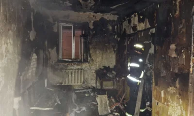 По Орлом неосторожное обращение с огнём при курении привело к пожару