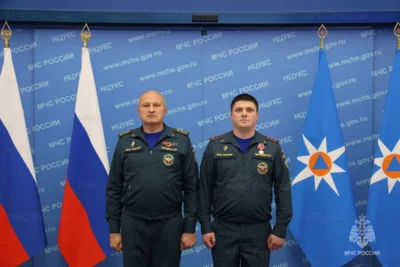 Фото 3. Орловским пожарным вручили госнаграды