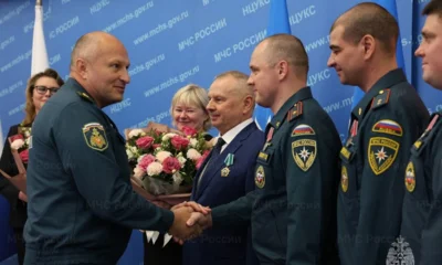 Орловским пожарным вручили госнаграды