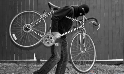 В Орле с поличным задержали двух мужчин, укравших велосипед