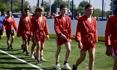 Президент Всероссийской федерации самбо Сергей Елисеев принял участие в открытии турнира на Орловщине