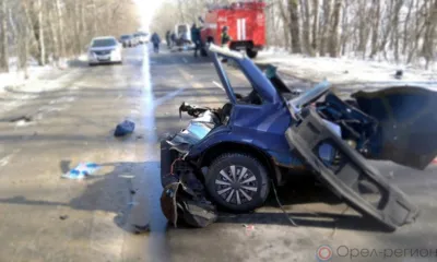 Под Орлом в ДТП погибли два человека