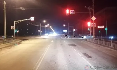 В Орле Lada Granta и BMW не поделили дорогу