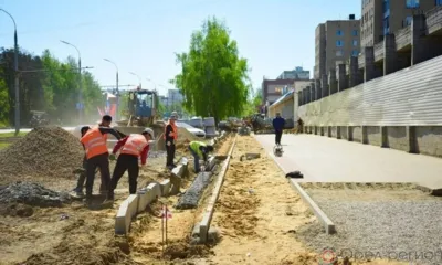 Подрядчик оштрафован на 5,6 млн рублей за долгий ремонт ул. Комсомольской в Орле