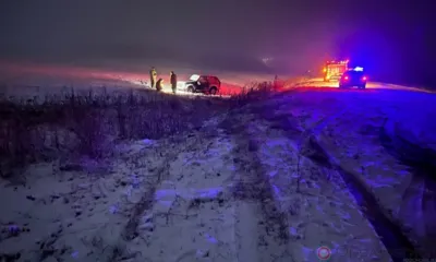 В Орловской области «Нива» на скорости вылетела в кювет