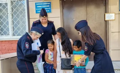 Полицейские встретились с многодетными семьями Орловского района