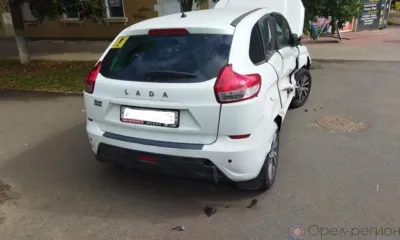 В Орле не разъехались Лада и УАЗ