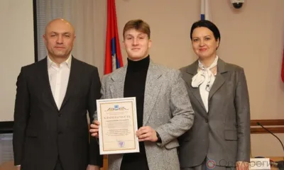Студент орловского вуза получил благодарность мэра города Орла