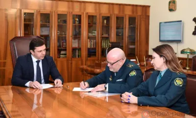 Губернатор Орловской области провёл рабочую встречу с руководителем Курской таможни