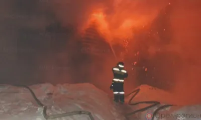 В Орловской области при пожаре погибли мужчина и женщина