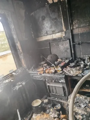 Фото 1. На пожаре в многоэтажке в Орле спасены люди