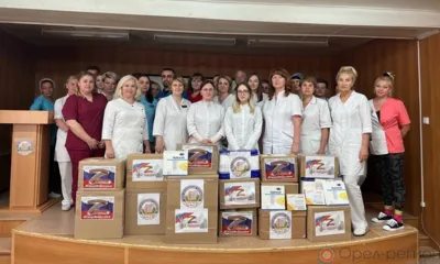 Орловские медики собрали посылки для свои коллег, спасающих жизни в зоне СВО