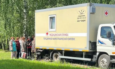 В Новосильском районе работает передвижной маммографический комплекс