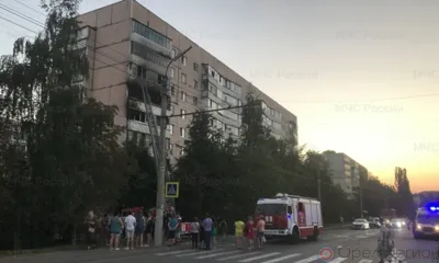 В Орле из горящей многоэтажки спасли 8 и эвакуировали 20 человек