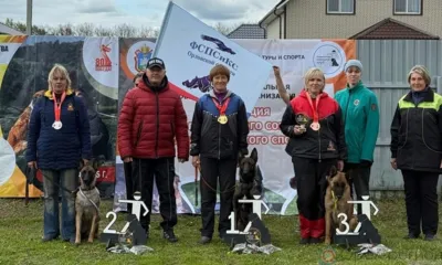 Под Орлом прошли соревнования по прикладному собаководству