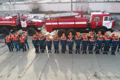 На минувшей неделе пожарно-спасательные подразделения Орловщины выезжали на ликвидацию возгораний 78 раз