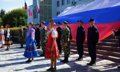 Орловцы стали участниками флешмоба «Россия - священная наша держава»