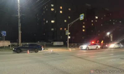 В Орле водитель Skoda сбила на пешеходном переходе 38-летнего мужчину