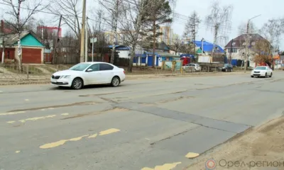 В этом году в Орловской области отремонтировали 9332 кв. метра автодорог