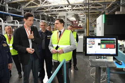 Фото 11. Андрей Клычков посетил два промпредприятия в индустриальном парке «Орёл»