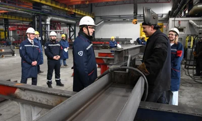 Андрей Клычков посетил два промпредприятия в индустриальном парке «Орёл»