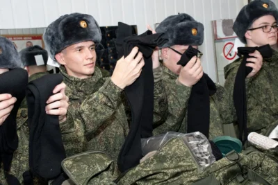 Фото 3. Первые 20 орловских призывников отправились на службу в рамках осеннего призыва