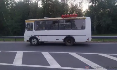 Из-за поломки автобуса в Орловской области пострадали два человека