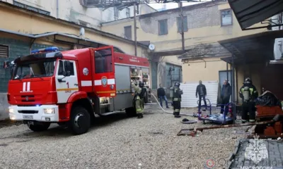 Утром в центре Орла загорелось кафе