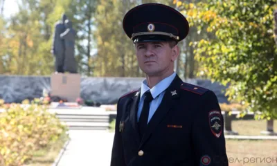 Майор полиции Дмитрий Быковский выиграл конкурс «Народный участковый» в Орловской области