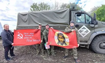 Бойцы на Сватовском направлении получили посылку из Ливен