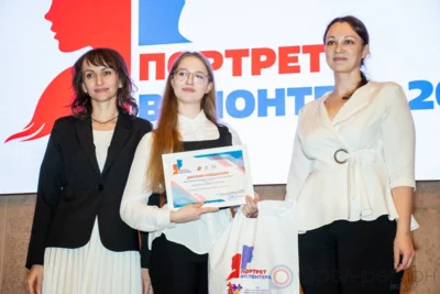 Фото 2. Портреты лучших волонтёров появятся на светодиодных уличных экранах города Орла