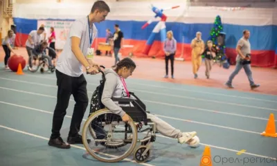 В Орле прошёл инклюзивный спортивный праздник для семей с особенными детьми