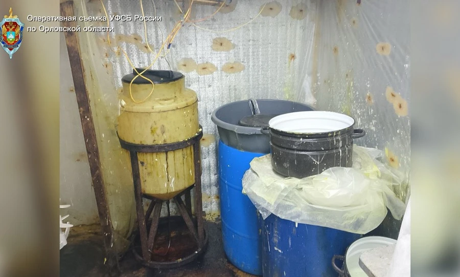 Силовики накрыли нарколабораторию под Орлом