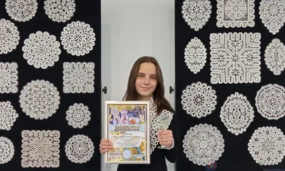 Школьница из Мценска Лиза Давыдова получила Гран-при XII Всероссийского конкурса профмастерства «Киришский сувенир»