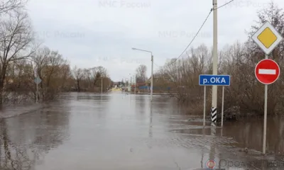 Уровень воды в реках Орла достиг отметки в 6,75 метров