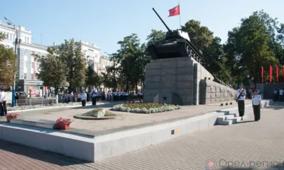 Благоустройство сквера Танкистов в Орле перенесли на следующий год