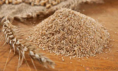 В январе экспорт отрубей из Орловской области увеличился на 5,3%