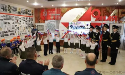 В Орле 15 детсадовцев стали членами кадетского отряда