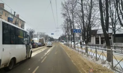 В Орле изменён порядок дорожного движения на перекрёстке улиц Московской и Герцена