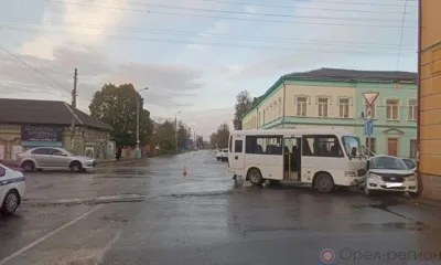 В Мценске в ДТП с автобусом пострадал годовалый малыш