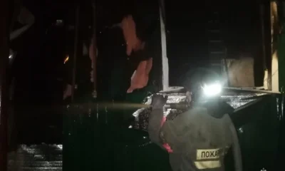 Орловским пожарным потребовалось четыре минуты на локализацию возгорания