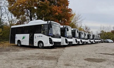 На Орловщину поступили 10 новых пассажирских автобусов СИМАЗ