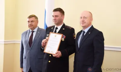 В Орле чествовали лучших сотрудников фельдъегерской службы, оперативно доставляющих ценные документы и грузы органам власти