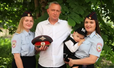 Орловские полицейские принимают участие в семейном фотопроекте