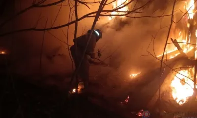 За выходные в Орловской области от огня пострадали два человека