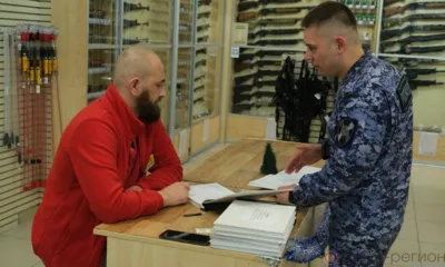 Новости Росгвардии: В Орловской области проверяют оружейные магазины