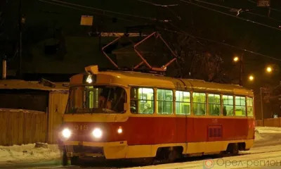 В Орле временно остановят движение трамваев по маршруту №4